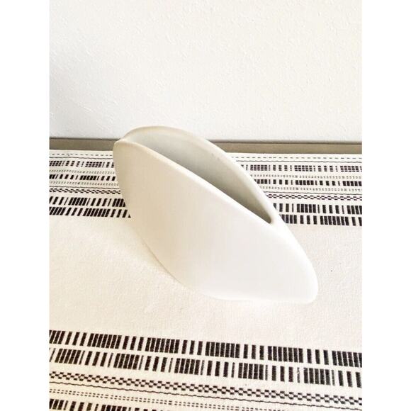 Rare Modernist Ikebana Vase/Vessel by Kyohdoh Japan Yokkaichi Mid-Century - Picture 4 of 7